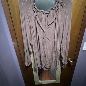 Torrid slate purple Blouse